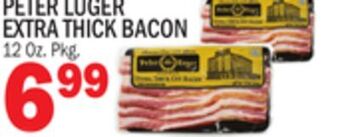 C Town Peter luger extra thick bacon offer