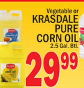 C Town Krasdale pure corn oil offer