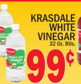 C Town Krasdale white vinegar offer