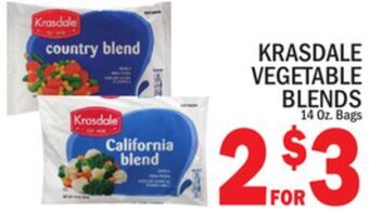 C Town Krasdale vegetable blends offer
