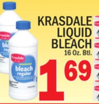 C Town Krasdale liquid bleach offer