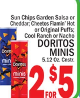 C Town Doritos minis offer