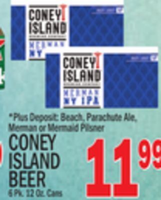 C Town Coney island beer offer