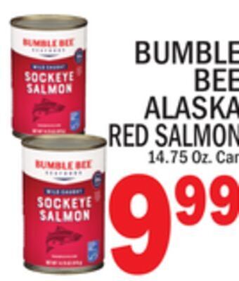 C Town Bumble bee alaska red salmon offer