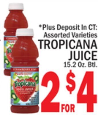 C Town Tropicana juice offer