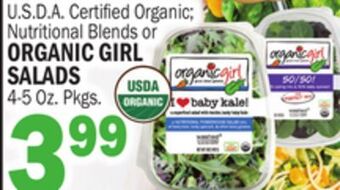 C Town Girl organic girl salads offer
