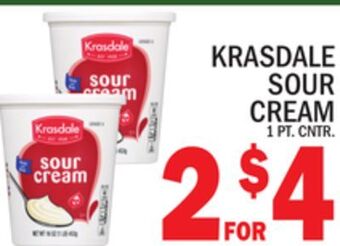C Town Krasdale sour cream offer