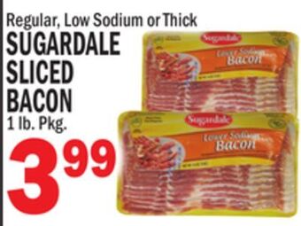 C Town Sugardale sliced sliced bacon offer
