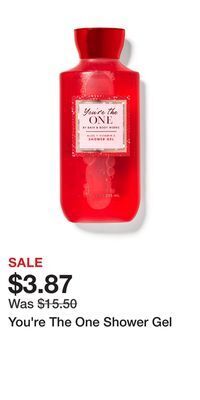 Bath & Body Works You're the one shower gel offer