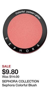 Kohl's Sephora collection sephora colorful blush offer