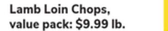 ACME Lamb loin chops offer