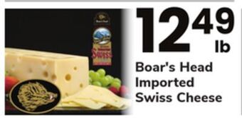 ACME Boar's head imported swiss cheese offer