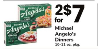ACME Michael angelo's dinners offer