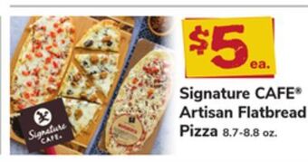 ACME Signature cafe® artisan flatbread pizza offer