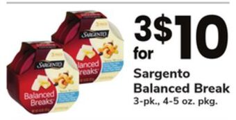 ACME Sargento balanced break offer