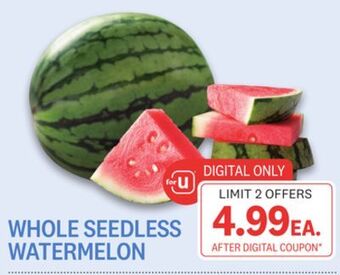 Kings Food Markets Whole seedless watermelon offer