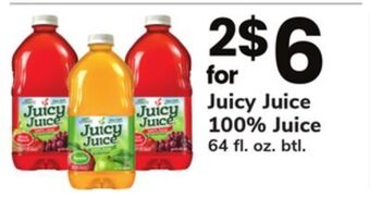 ACME Juicy juice 100% juice offer