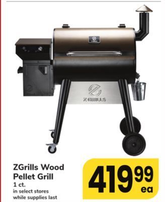 ACME Zgrills wood pellet grill offer