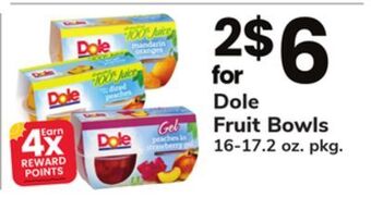 ACME Dole fruit bowls offer