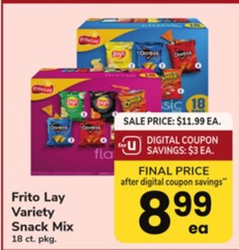 ACME Frito lay variety snack mix offer