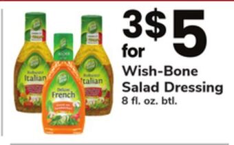 ACME Wish-bone salad dressing offer