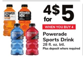 ACME Powerade sports drink offer