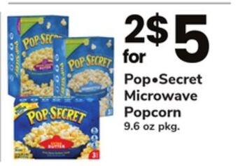 ACME Pop • secret microwave popcorn offer