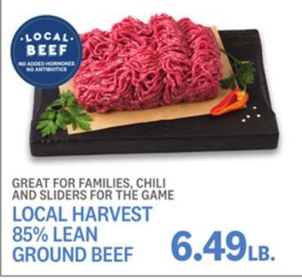 Kings Food Markets Local harvest 85% lean ground beef offer