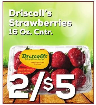 DeCicco & Sons Driscoll's strawberries offer