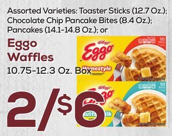 DeCicco & Sons Eggo waffles 10.75-12.3 oz. box offer
