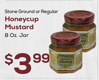 DeCicco & Sons Honeycup mustard offer