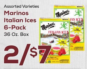 DeCicco & Sons Marinos italian ices 6-pack offer