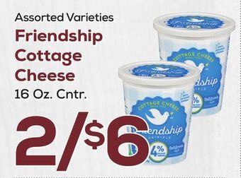 DeCicco & Sons Friendship cottage cheese offer