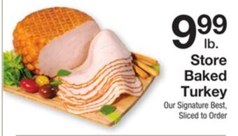 The Fresh Grocer Store baked turkey offer