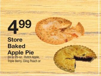 The Fresh Grocer Apple pie offer