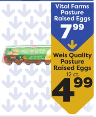 Weis Markets Weis quality pasture raised eggs offer