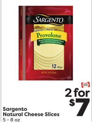 Weis Markets Sargento natural cheese slices offer