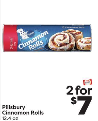 Weis Markets Pillsbury cinnamon rolls offer