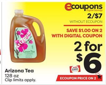 Weis Markets Arizona tea offer