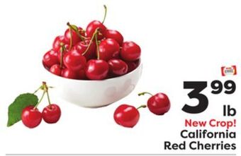 Weis Markets California red cherries offer