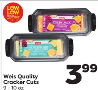 Weis Markets Weis quality cracker cuts offer