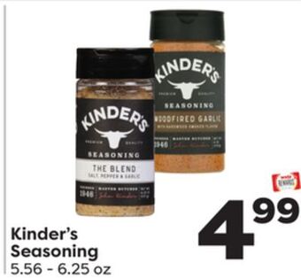 Weis Markets Kinder's seasoning offer