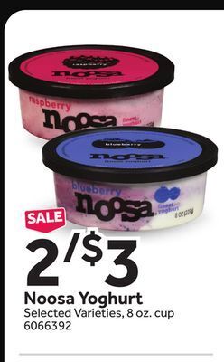 Stop&Shop Noosa yoghurt offer