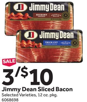 Stop&Shop Jimmy dean sliced bacon offer