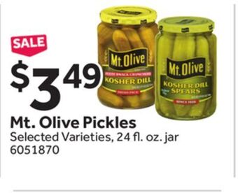 Stop&Shop Mt. olive pickles offer
