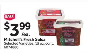 Stop&Shop Mitchell's fresh salsa offer