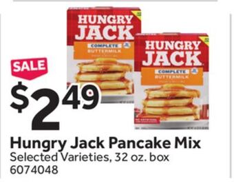 Stop&Shop Hungry jack pancake mix offer