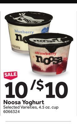 Stop&Shop Noosa yoghurt offer