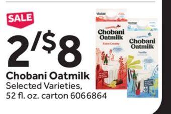 Stop&Shop Chobani oatmilk offer