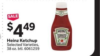 Stop&Shop Heinz ketchup offer